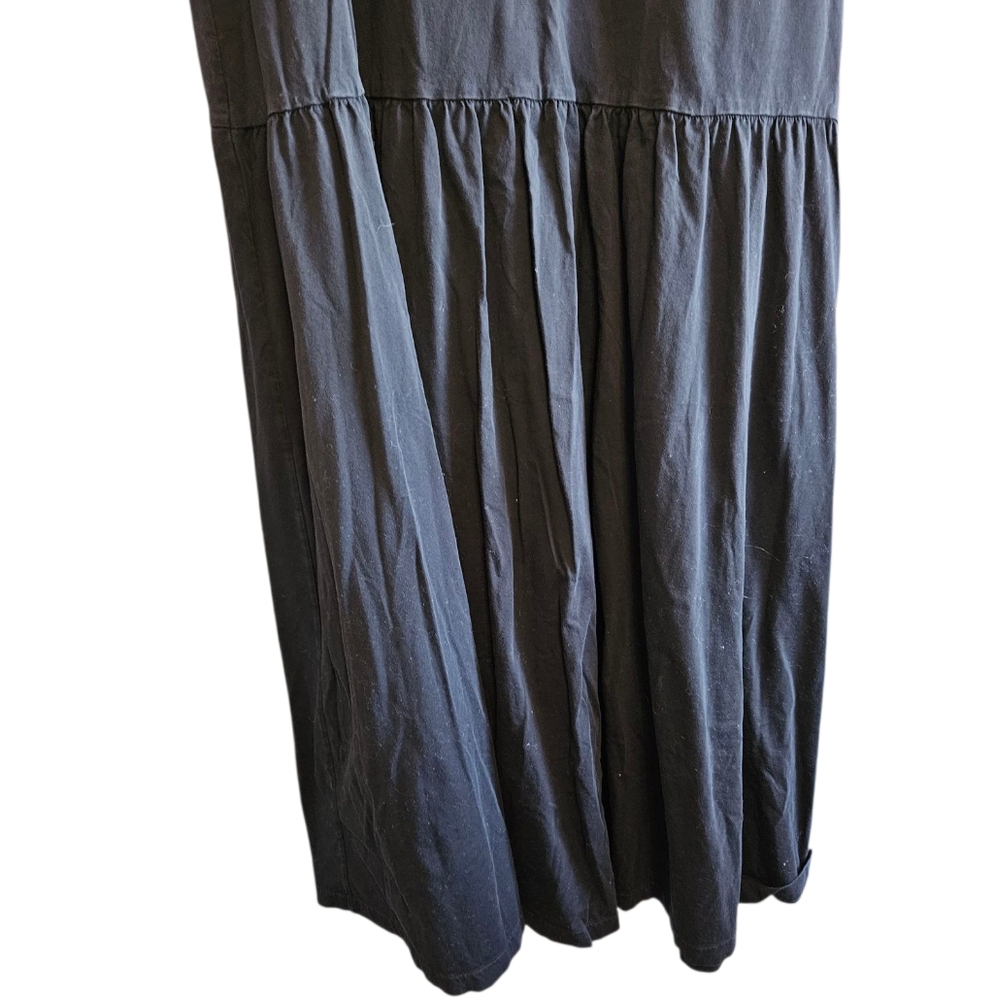 COS Maxi Tshirt Dress Black - Picture 4 of 6